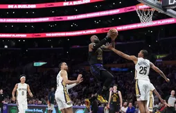 Brouillons, les Lakers renversent les Pelicans en fin de match