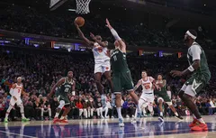 Les Knicks s’offrent (enfin) les Bucks pour Noël