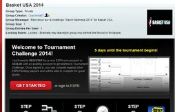 March Madness : remplissez votre “bracket” avec Basket USA