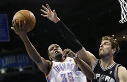 Le Thunder qui rit, Tony Parker qui grimace