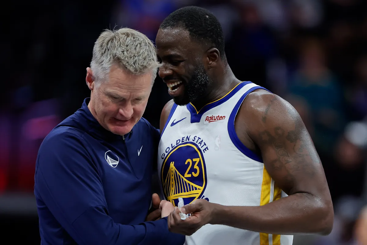 Steve Kerr et Draymond Green