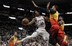 DeMar DeRozan et San Antonio font exploser la défense du Jazz
