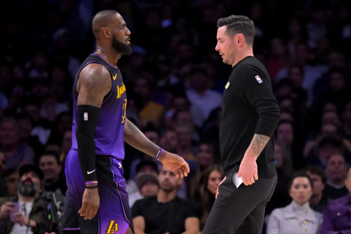 JJ Redick et LeBron James