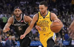 Les Warriors se rassurent face à Detroit