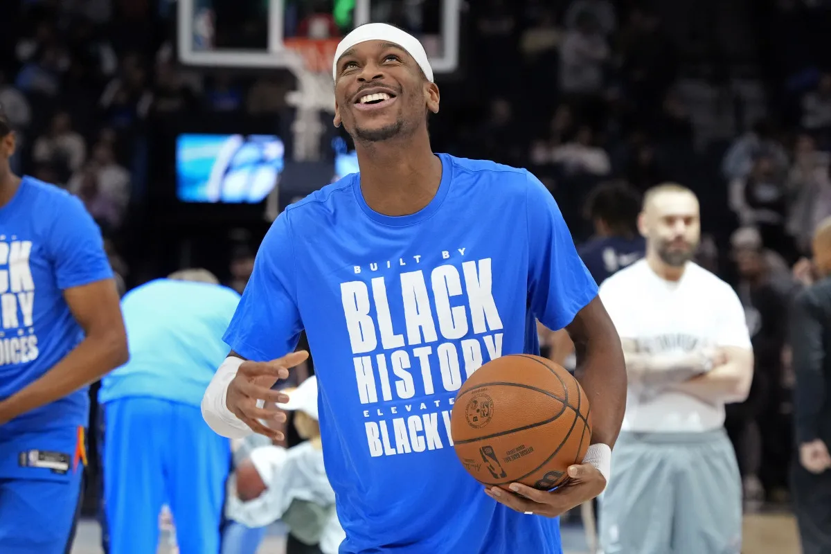 Shai Gilgeous-Alexander avec le Thunder