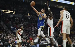 Les Warriors se font très peur à Portland, mais passent devant les Lakers !