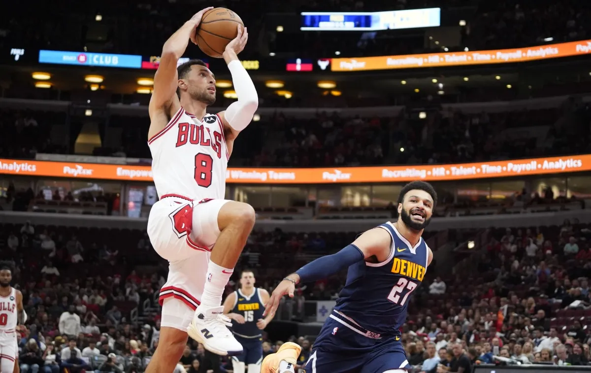 zach lavine, face aux Nuggets