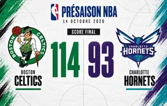 Les Celtics déroulent face aux Hornets