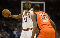 LeBron James et Kevin Love surclassent OKC