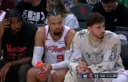 Klay Thompson n’a pas aimé le t-shirt chambreur de Tari Eason