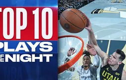 Le Top 10 de la nuit | Rudy Gobert dans le rôle du contreur et du contré