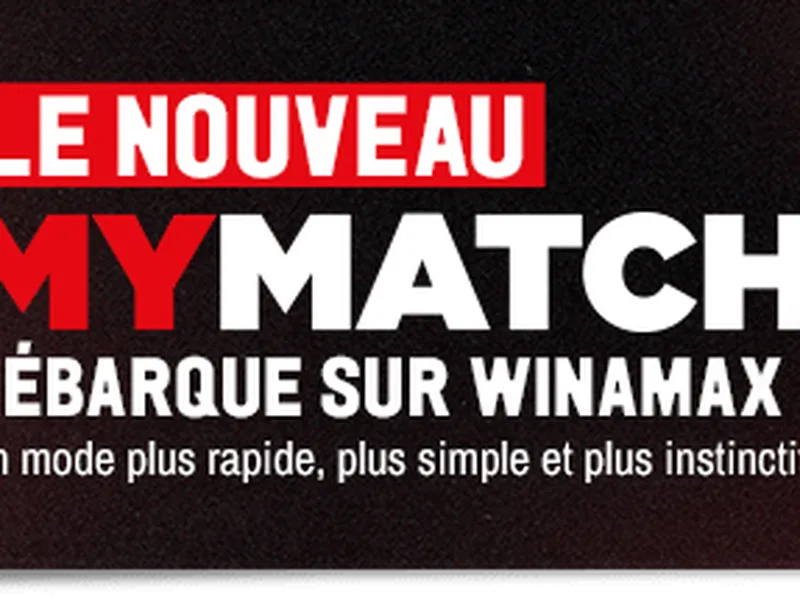 Avec MyMatch, créez votre pari sur-mesure