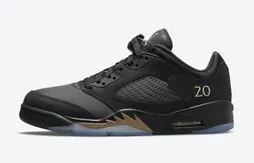Une Air Jordan 5 Low “Wings” en noir et or