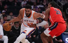 Les Knicks se rassurent à moitié face aux Wizards