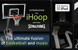 Insolite : un vrai panier de basket pour connecter son iPod