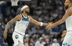 Rudy Gobert retrouve les Wolves pour leur meilleur match offensif de la saison