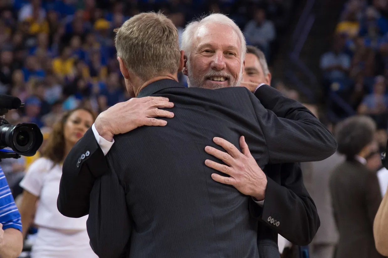 Steve Kerr Gregg Popovich