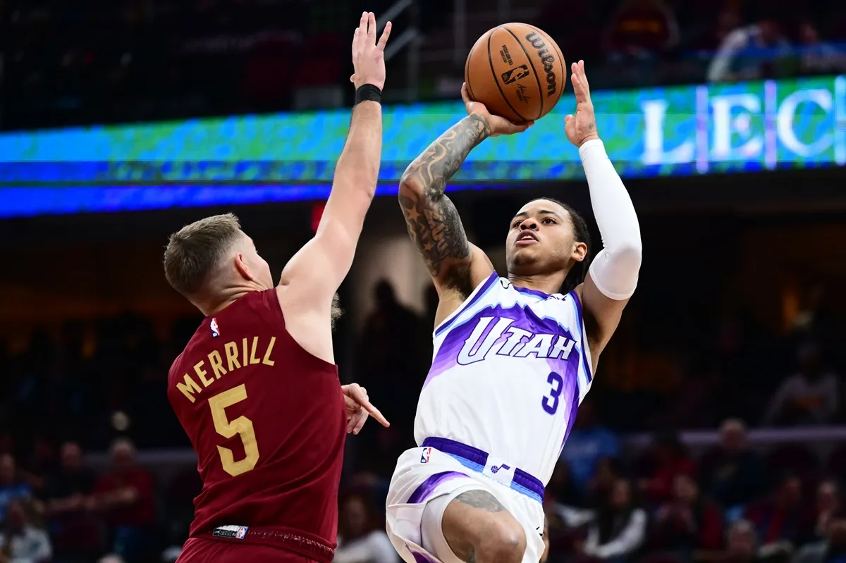 Keyonte George (Jazz) contre les Cavaliers