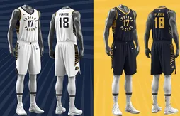 Les Pacers dévoilent leurs nouveaux maillots et un nouveau logo