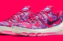 Nike : les fleurs de retour sur la KD8 pour rendre hommage à tante Pearl