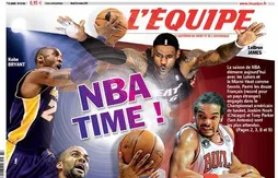 L’image du jour : la NBA en Une de L’Equipe