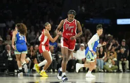 Jackie Young et A’ja Wilson trop fortes pour le Sky