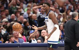 Anthony Edwards frustré par l’attaque des Wolves