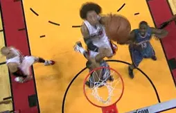 Top 10 de la nuit : Michael Beasley joue à saute-mouton sur Boris Diaw