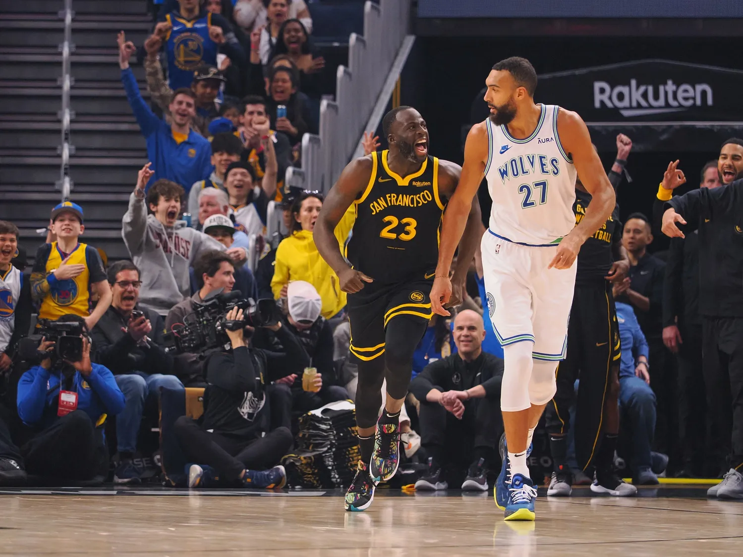 Draymond Green Rudy Gobert