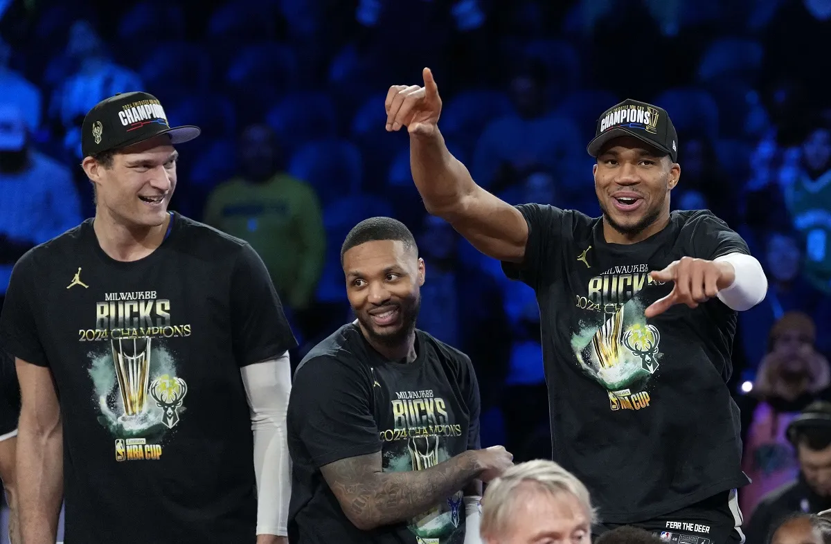 Les Milwaukee Bucks vainqueurs de la NBA Cup