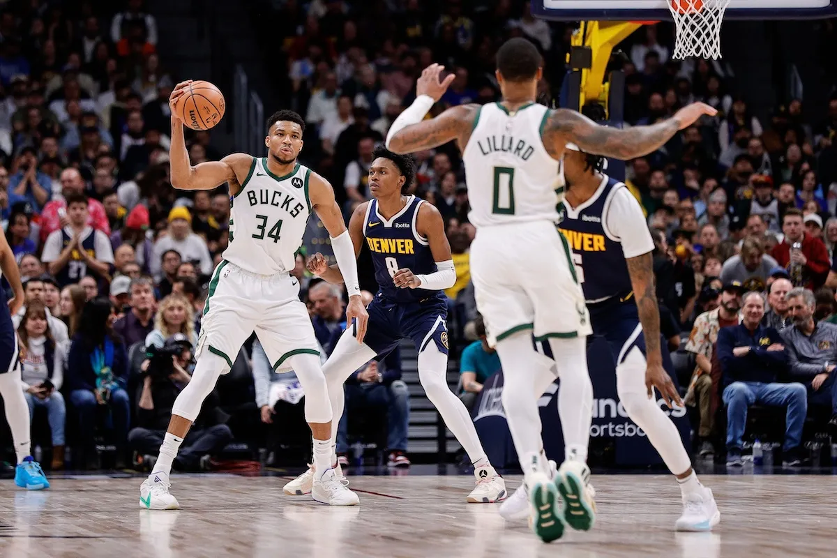 Giannis Antetokounmpo Damian Lillard 
