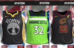 Les premières images des maillots alternatifs des 30 franchises