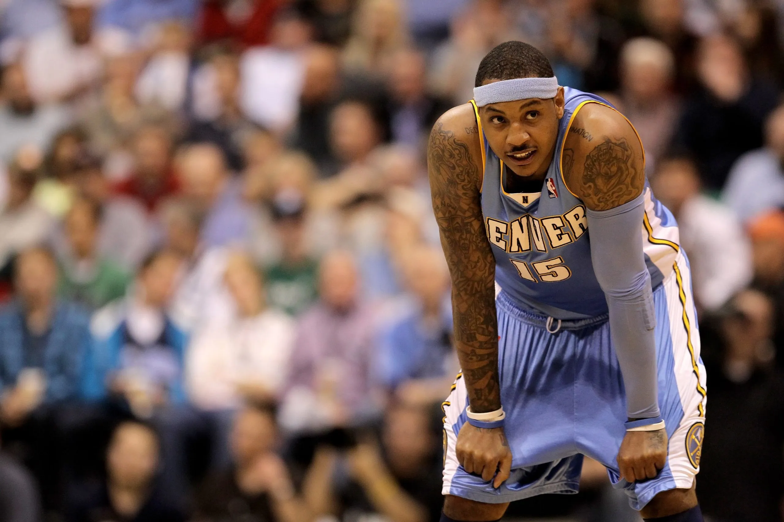 Carmelo Anthony avec les Nuggets