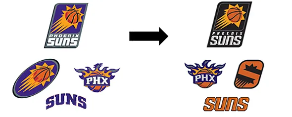 Changement de logo Suns