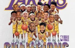 Les produits dérivés des Lakers s’arrachent après le titre