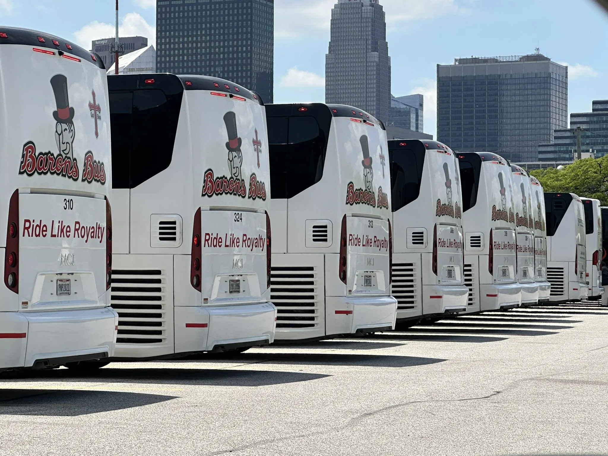 Les bus des Cavaliers
