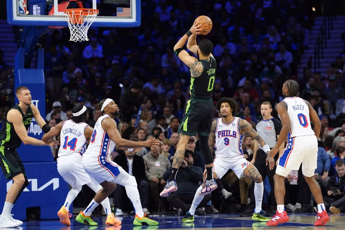 Jayson Tatum et les Celtics