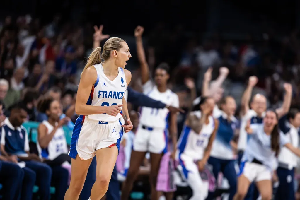 Marine Johannès et les Bleues