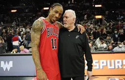 Grand seigneur, Gregg Popovich a pris un temps-mort pour saluer les 20 000 points de DeMar DeRozan