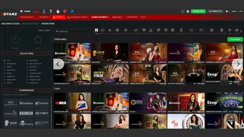 Interface casino 888Starz