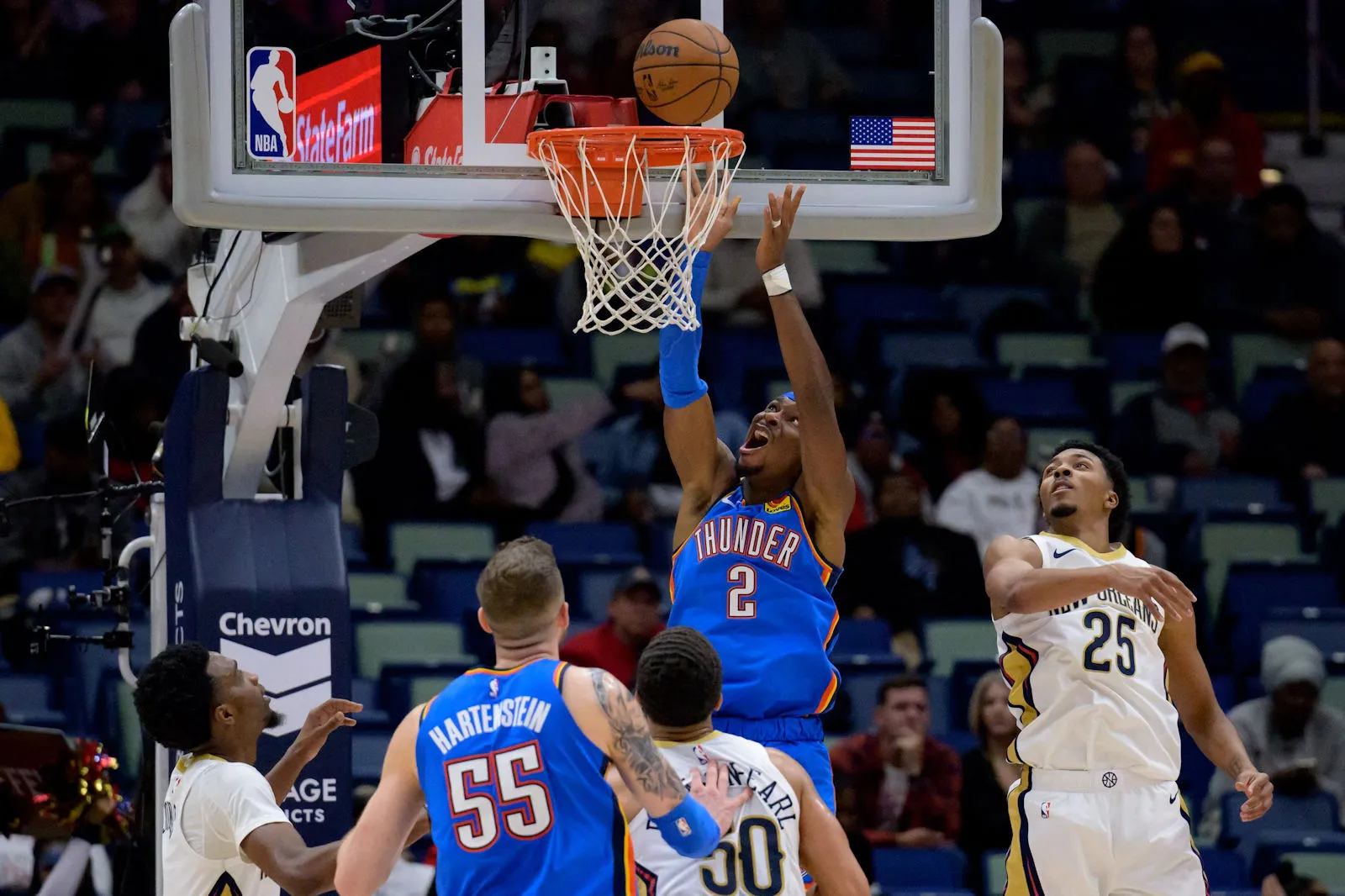 thunder pelicans