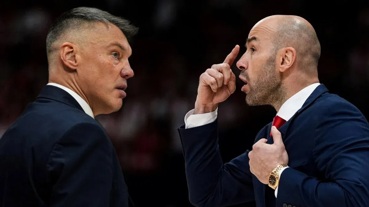 Vassilis Spanoulis et Sarunas Jasikevicius