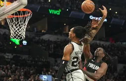 Sans Victor Wembanyama, les Spurs maîtrisent les Blazers