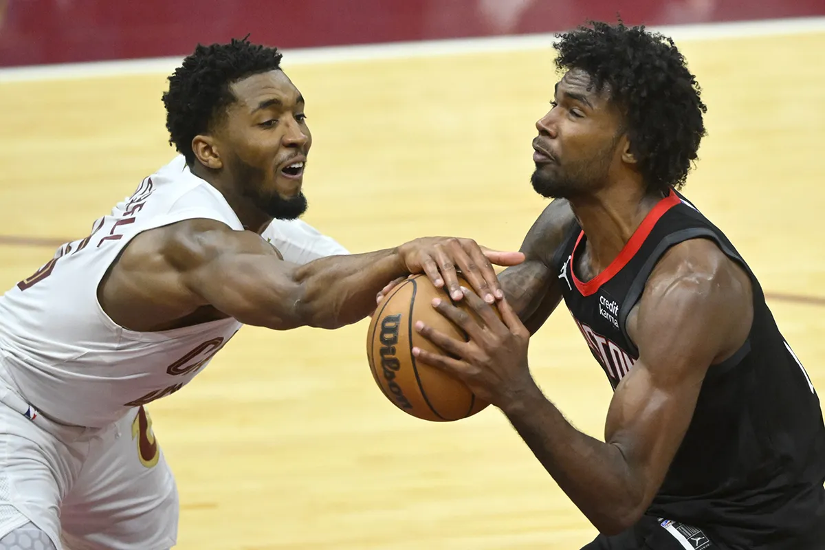 Donovan Mitchell face aux Rockets