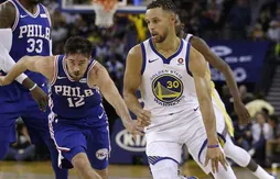 Le rouleau compresseur des Warriors roule sur les Sixers…