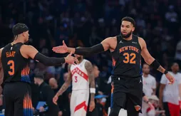 Sans forcer, les Knicks s’assurent la 3e place face aux Raptors