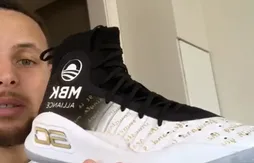 Chaussures : à Washington, Stephen Curry fait un clin d’oeil à Barack Obama