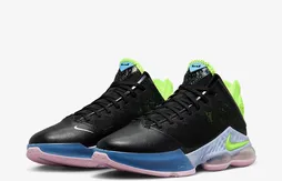 Une LeBron 19 Low “Black Volt”