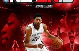 Anthony Davis sur la couverture de NBA 2K16
