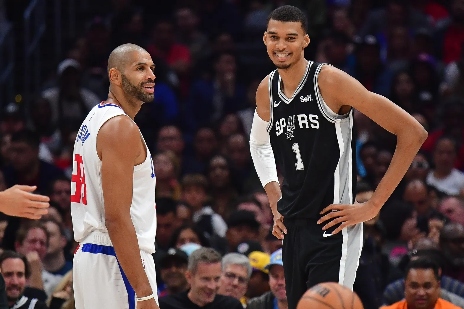 Nicolas Batum Victor Wembanyama